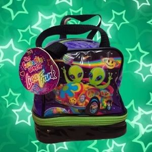 Vintage Lisa Frank Zoomer & Zorbit Lunch Bag HTF W/Original Tag